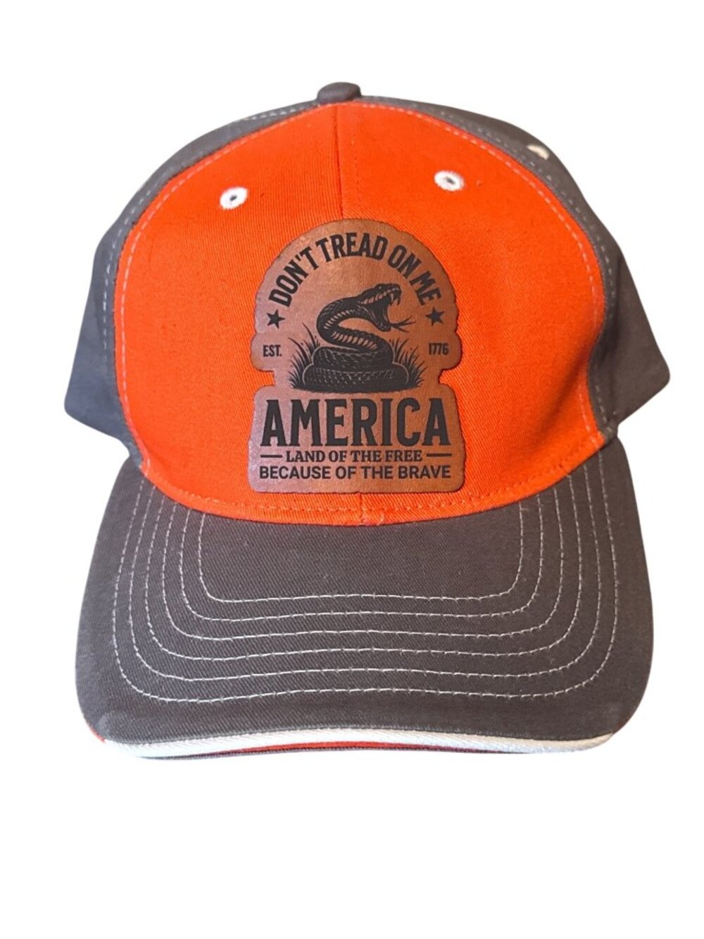 NWOT Don't Tread On Me America Land of the Free Cap